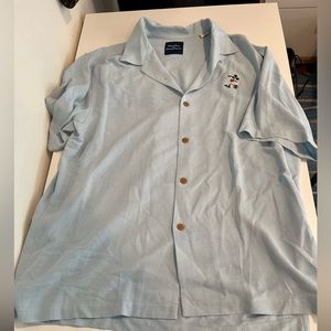Men’s size large Disney Mickey Tommy Bahama silk button down